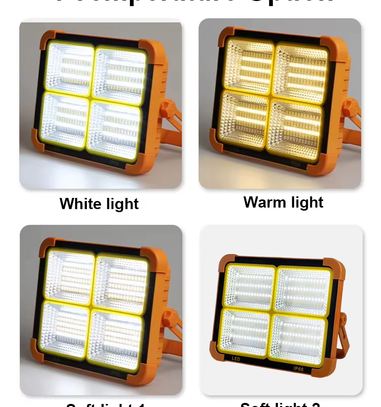چراغ خورشیدی سولار مدل SOLAR LED LIGHT باتری۱۲۰۰دوعددی