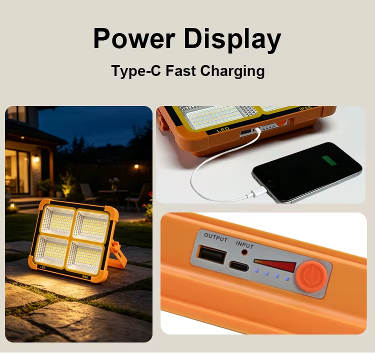 چراغ خورشیدی سولار مدل SOLAR LED LIGHT باتری۱۲۰۰دوعددی