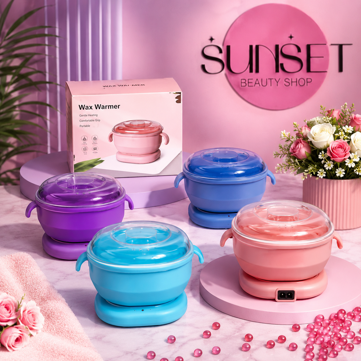 دستگاه ذوب وکس سیلیکونیWax Warmer